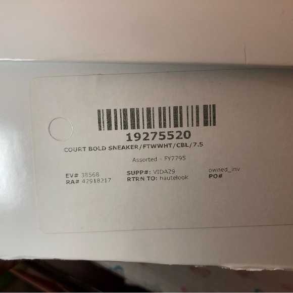 New Womens Adidas Court Bold Thick Sole Sneakers 7.5 - Picture 7 of 10